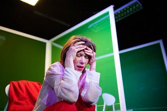 Foto des Theaterstücks "Prima Facie" Foto des Theaterstücks "Prima Facie"