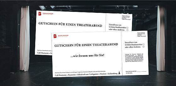 Gutscheine vom Theater im Bauturm