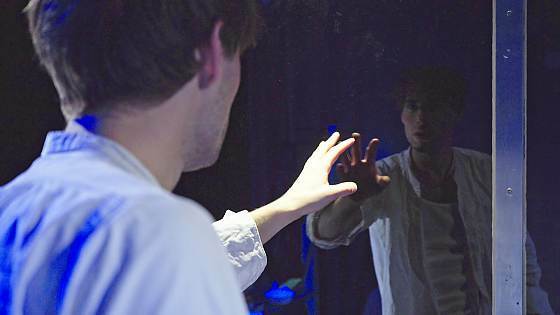 Das Theater und sein Double im Theater im Bauturm Das Theater und sein Double im Theater im Bauturm