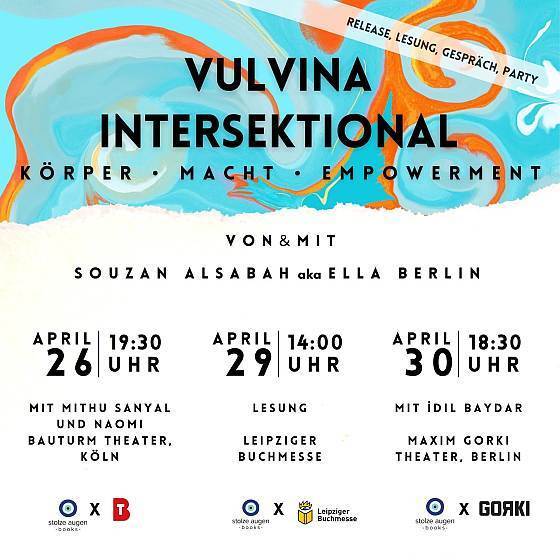 Mockup des Buches 'VULVINA intersektional' Mockup des Buches 'VULVINA intersektional'