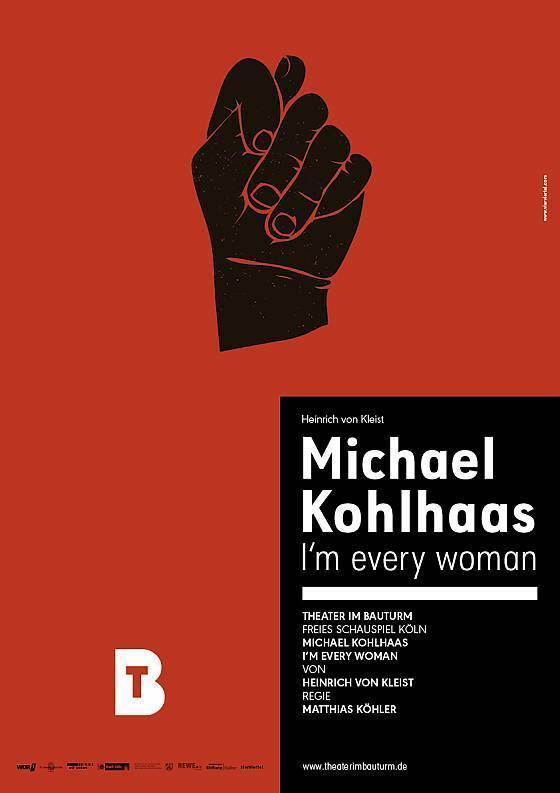 Produktionsplakat Michael Kohlhaas - I'm every woman